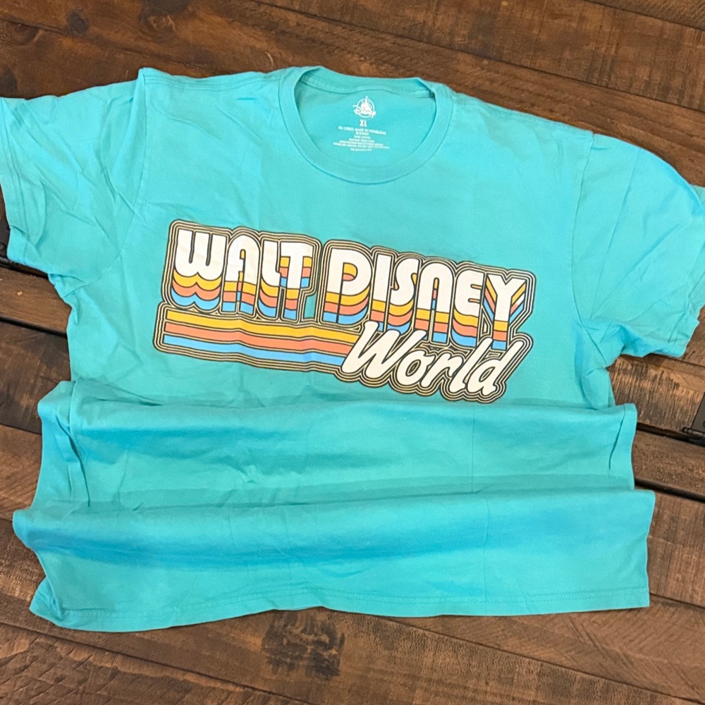 Disney Turquoise Walt Disney World Tee